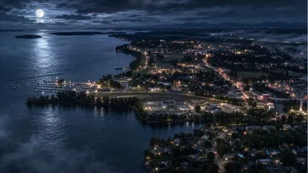 Plattsburgh Overhead View